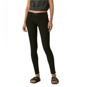 Lucky Brand Low Rise Lolita Skinny 2/26 Black Y2K Vintage